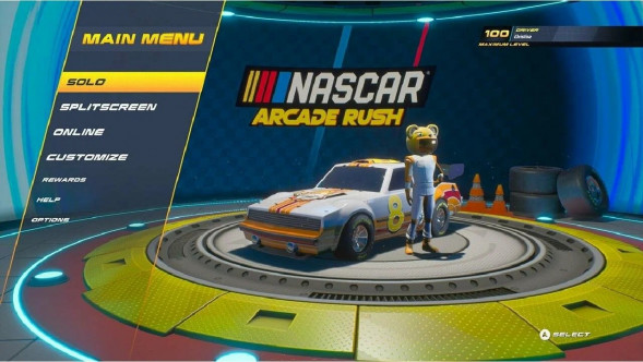 Игра NASCAR Arcade Rush [PS5, английская версия] в Мытище