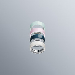 Умное кольцо Oura Ring 4 Ceramic (размер 14), Морской прилив/Tide