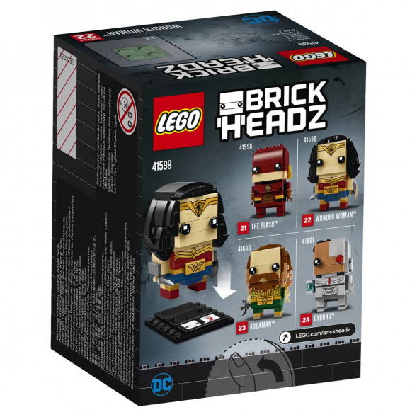 Конструктор LEGO BrickHeadz 41599 Чудо-женщина  в Мытище