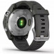 Умные часы Garmin Fenix 7s серебристый с графитовым силиконовым ремешком 010-02539-01 в Мытище