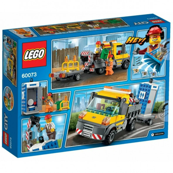 Конструктор LEGO City 60073 Машина техобслуживания в Мытище