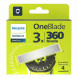 Сменные лезвия Philips OneBlade 360 QP430/50, 3 штуки в Мытище
