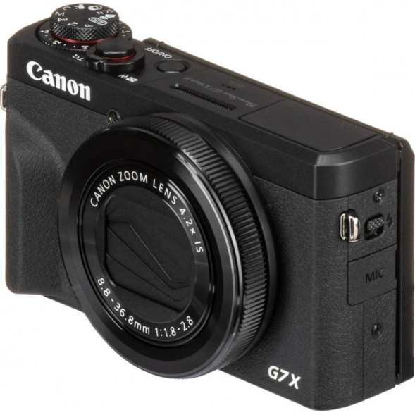 Фотоаппарат Canon PowerShot G7X Mark III, чёрный в Мытище