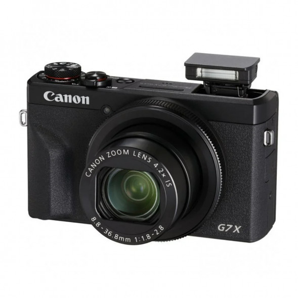 Фотоаппарат Canon PowerShot G7X Mark III, чёрный в Мытище