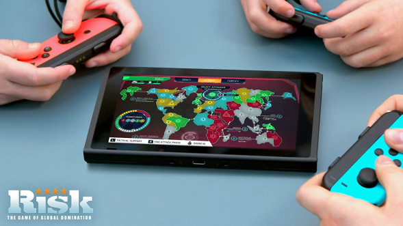Игра Hasbro Game Night: Monopoly+Risk+Trivial Pursuit [Nintendo Switch, русские субтитры] в Мытище