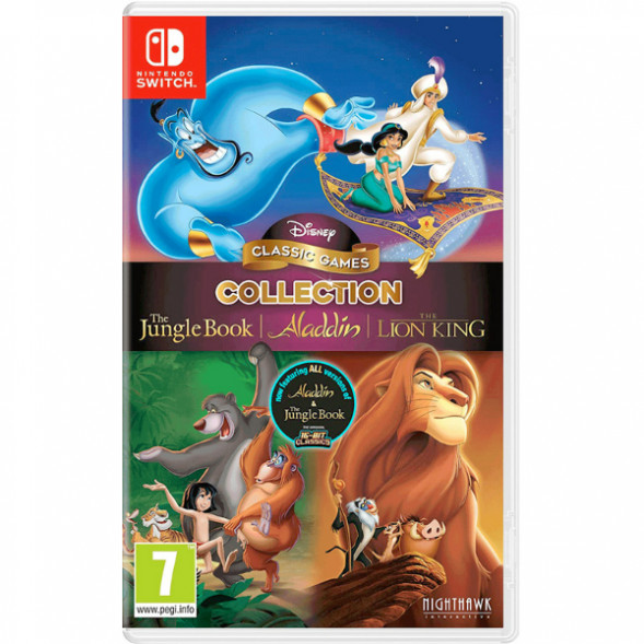 Игра Disney Classic Games: Jungle Book, Aladdin and The Lion King [Nintendo Switch, английская версия] в Мытище