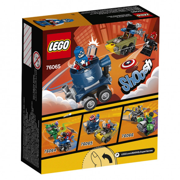 Конструктор LEGO Super Heroes 76065 Капитан Америка против Красного Черепа в Мытище
