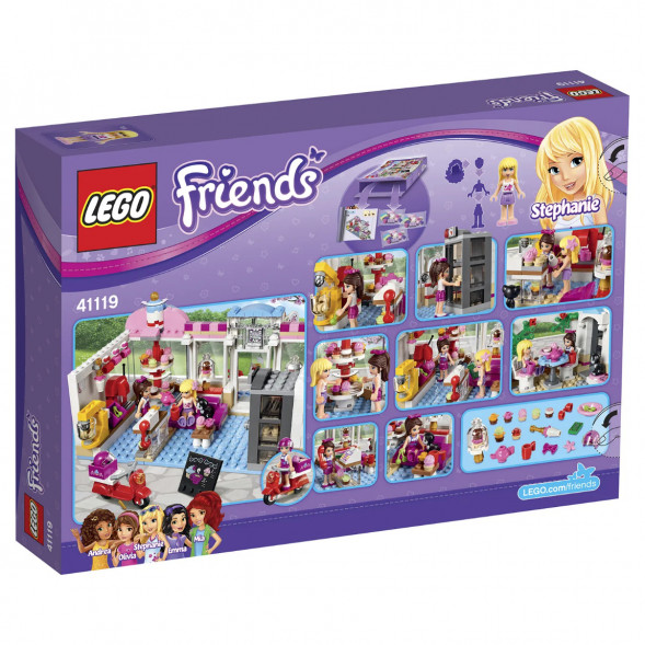 Конструктор LEGO Friends 41119 Кондитерская в Мытище