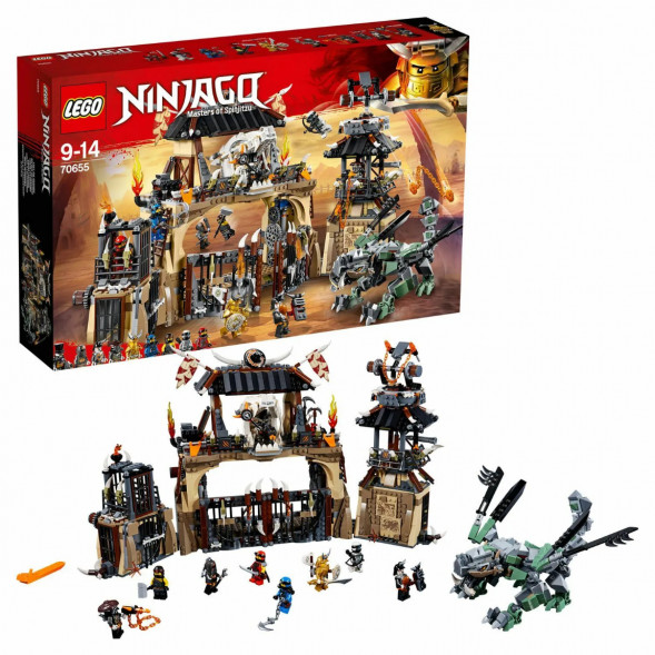 Конструктор LEGO Ninjago 70655 Пещера драконов в Мытище