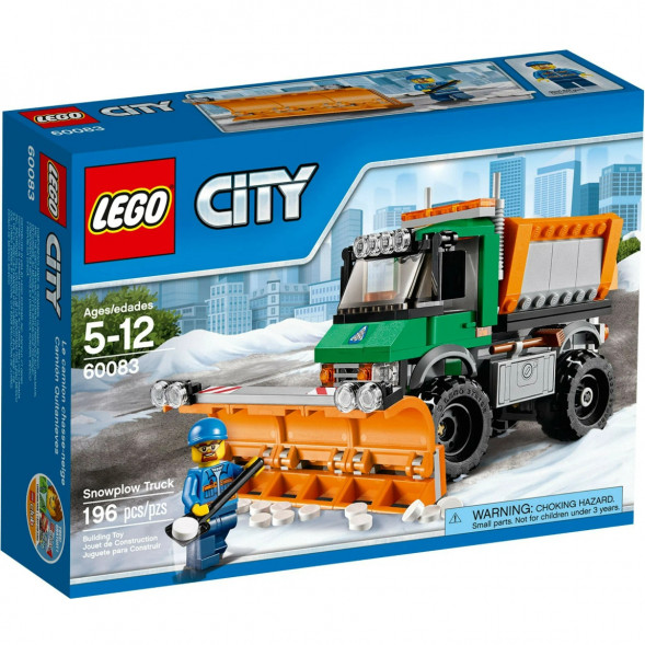 Конструктор LEGO City 60083 Снегоуборочный грузовик в Мытище