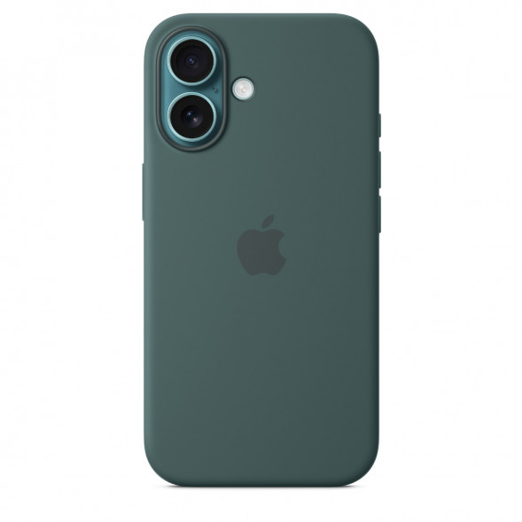 Чехол Apple для iPhone 16 Silicone MagSafe, Lake Green (MYY83ZM/A) в Мытище