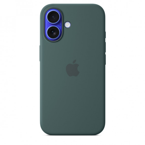 Чехол Apple для iPhone 16 Silicone MagSafe, Lake Green (MYY83ZM/A) в Мытище