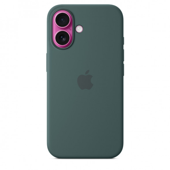 Чехол Apple для iPhone 16 Silicone MagSafe, Lake Green (MYY83ZM/A) в Мытище