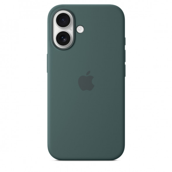 Чехол Apple для iPhone 16 Silicone MagSafe, Lake Green (MYY83ZM/A) в Мытище