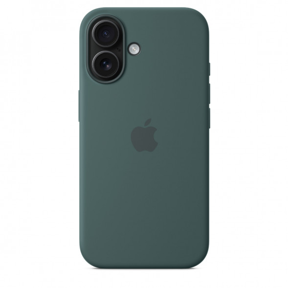 Чехол Apple для iPhone 16 Silicone MagSafe, Lake Green (MYY83ZM/A) в Мытище