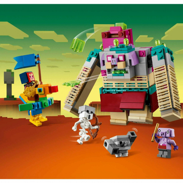 Конструктор LEGO Minecraft 21257 Схватка с Пожирателем в Мытище