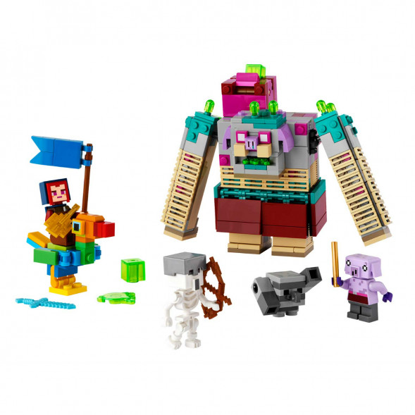 Конструктор LEGO Minecraft 21257 Схватка с Пожирателем в Мытище