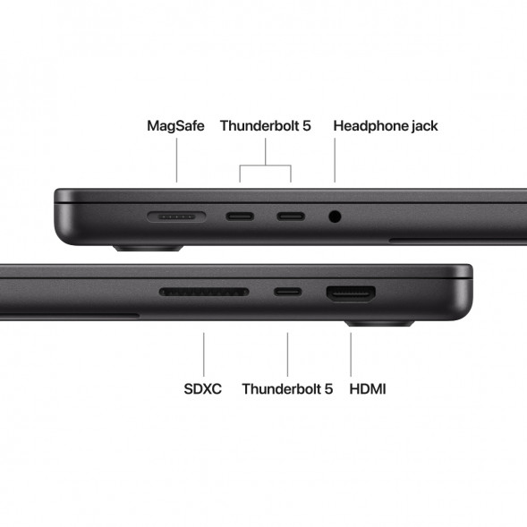 Ноутбук Apple MacBook Pro 16 2026 MGED4 (M5 Max 32-Core GPU, 36/2TB), Черный космос/Space Black в Мытище