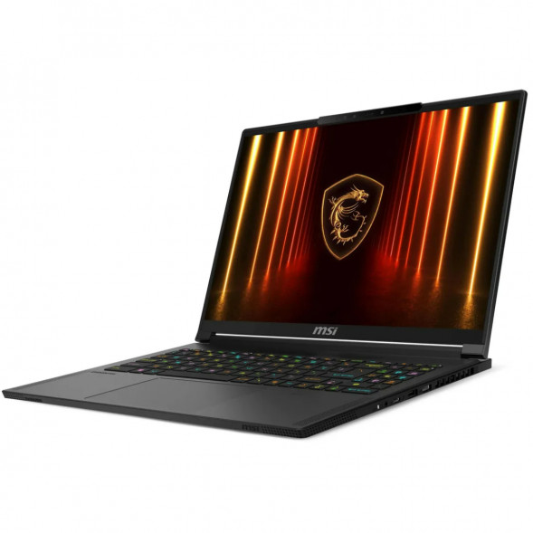 Ноутбук игровой MSI Stealth 16 AI A2HWFG-086XRU (16&amp;quot;, Intel Core Ultra 7, 32ГБ, 1ТБ SSD, RTX 5060, FreeDOS), черный в Мытище