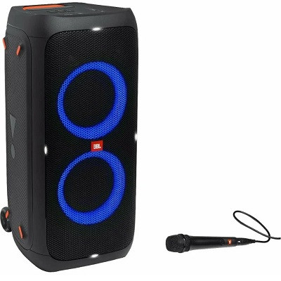 Портативная акустика JBL Partybox 310 + микрофон, 240 Вт, black в Мытище