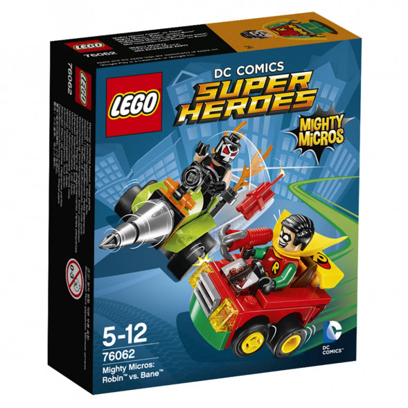 Конструктор LEGO Super Heroes 76062 Робин против Бэйна в Мытище