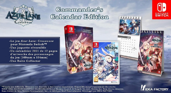 Игра Azur Lane: Crosswave. Commander&amp;#039;s Calendar Edition [Nintendo Switch, английская версия] в Мытище