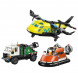 Конструктор LEGO City 60505 Самолет, сервисный грузовик и судно на воздушной подушке в Мытище