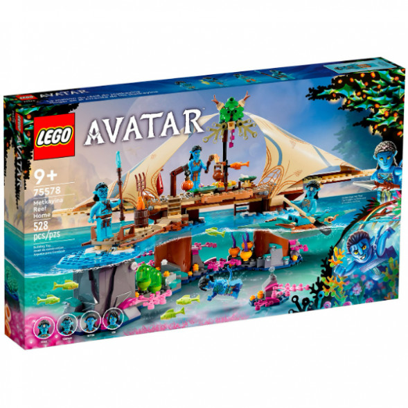 Конструктор LEGO Avatar 75578 Дом Меткайина на Рифе в Мытище