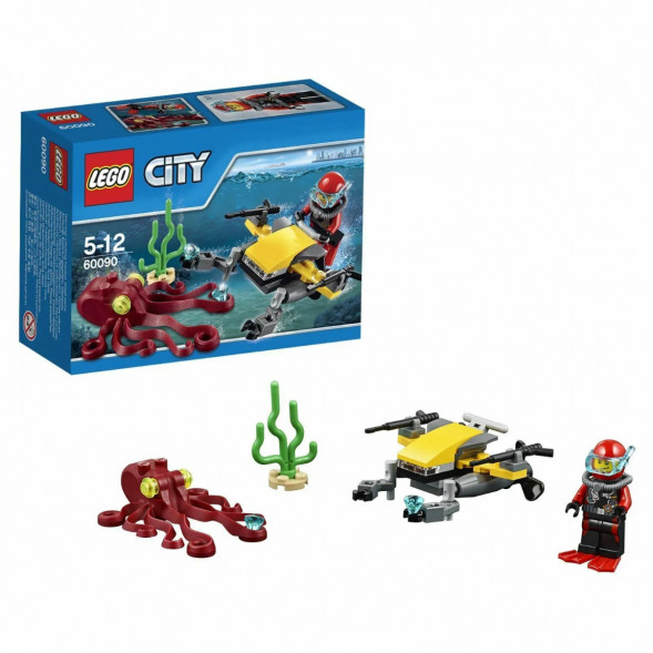 Конструктор LEGO City Deep Sea Explorers 60090 Глубоководный скутер в Мытище