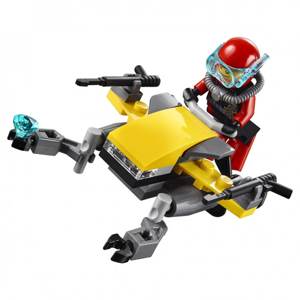 Конструктор LEGO City Deep Sea Explorers 60090 Глубоководный скутер в Мытище