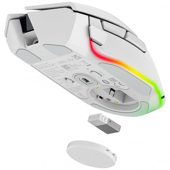 Компьютерная мышь Razer Basilisk V3 Pro 35K белый (RZ01-05240200-R3G1) в Мытище