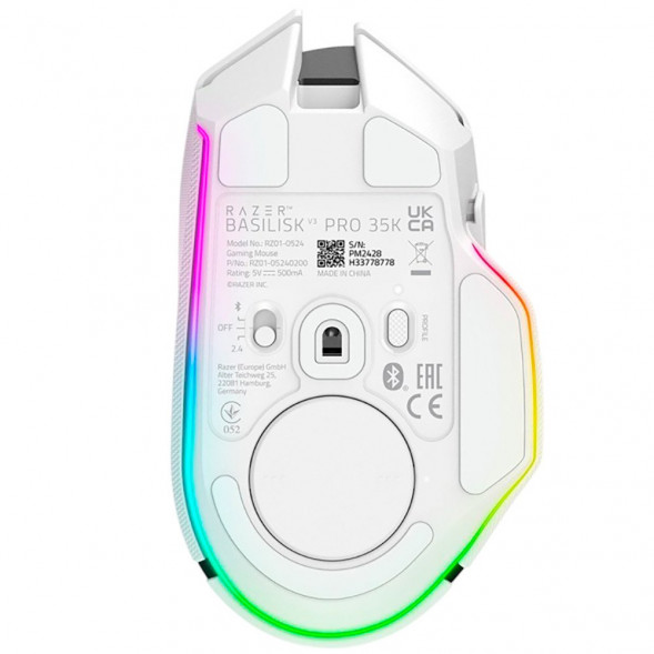 Компьютерная мышь Razer Basilisk V3 Pro 35K белый (RZ01-05240200-R3G1) в Мытище