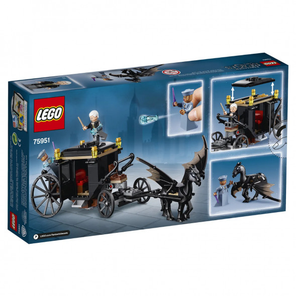 Конструктор LEGO Harry Potter 75951 Побег Грин-де-Вальда в Мытище