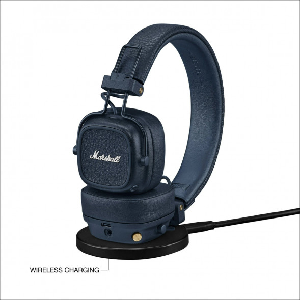 Беспроводные наушники Marshall Major V, синий в Мытище