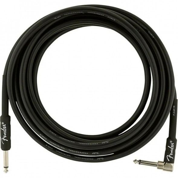 Инструментальный кабель Fender Professional Series 10 ft, 3 м, jack 6.3, черный в Мытище