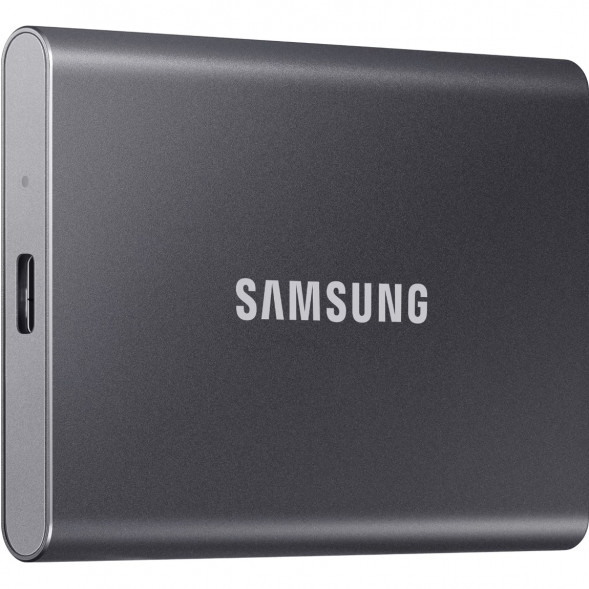 1 ТБ Внешний SSD Samsung T7, USB 3.2 Gen 2 Type-C, серый в Мытище