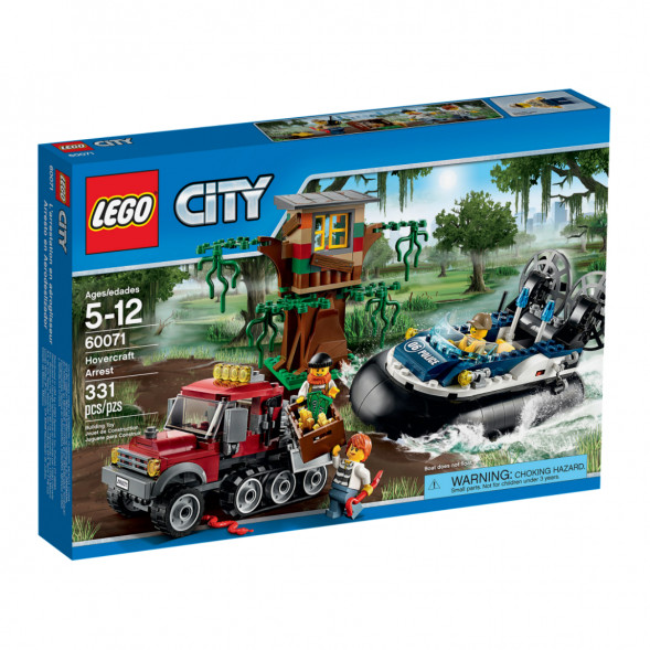 Конструктор LEGO City 60071 Полицейский корабль на воздушной подушке в Мытище