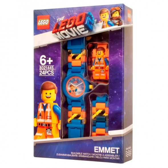 Часы LEGO Movie 8021445 «Emmet» с минифигуркой в Мытище