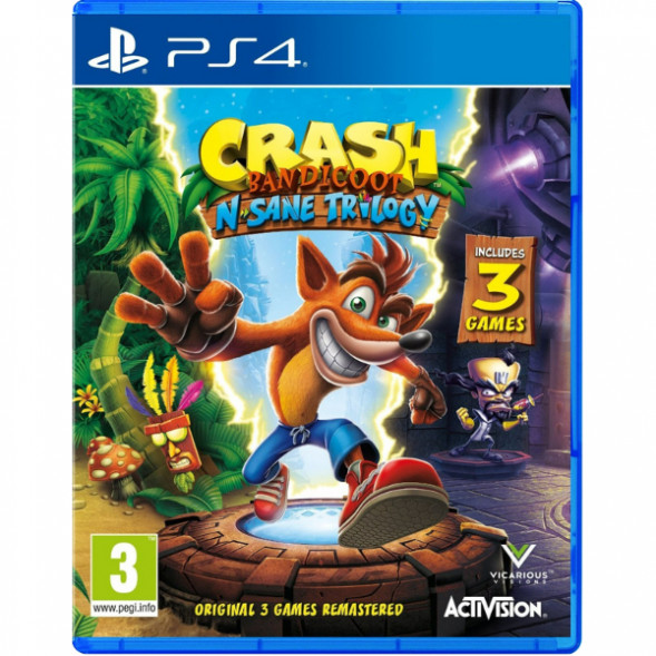 Игра Crash Bandicoot N-Sane Trilogy для PlayStation 4 в Мытище