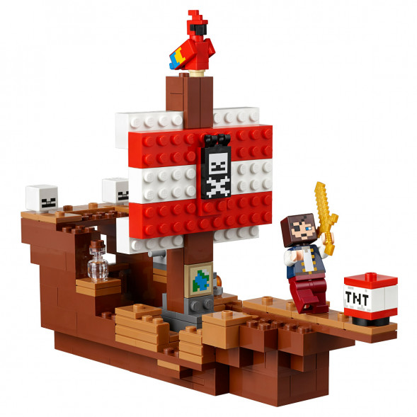 Конструктор LEGO Minecraft 21152 Приключения на пиратском корабле в Мытище
