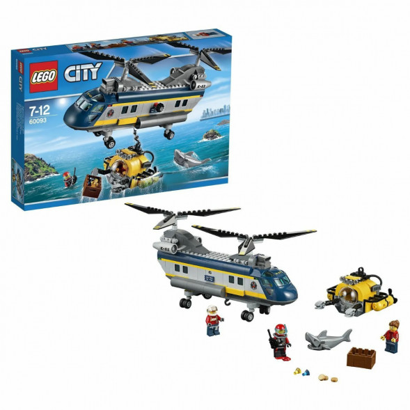Конструктор LEGO City Deep Sea Explorers 60093 Вертолет исследователей моря в Мытище