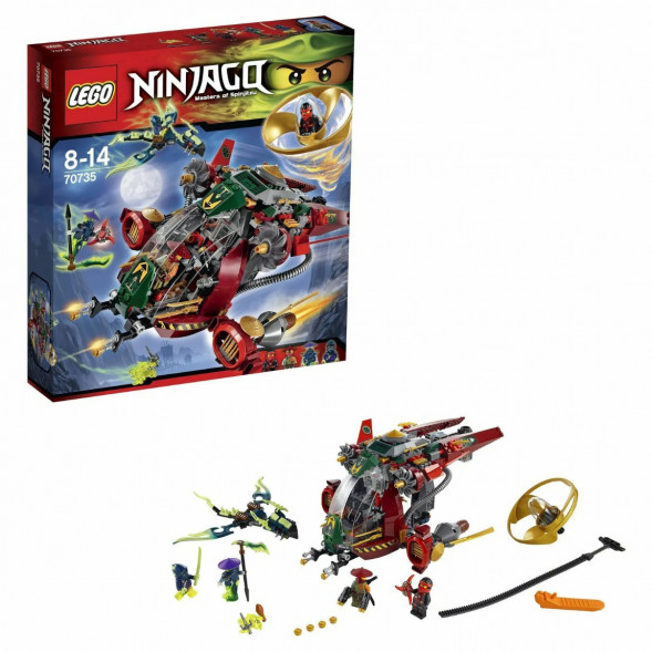Конструктор LEGO Ninjago 70735 Корабль R.E.X Ронана в Мытище