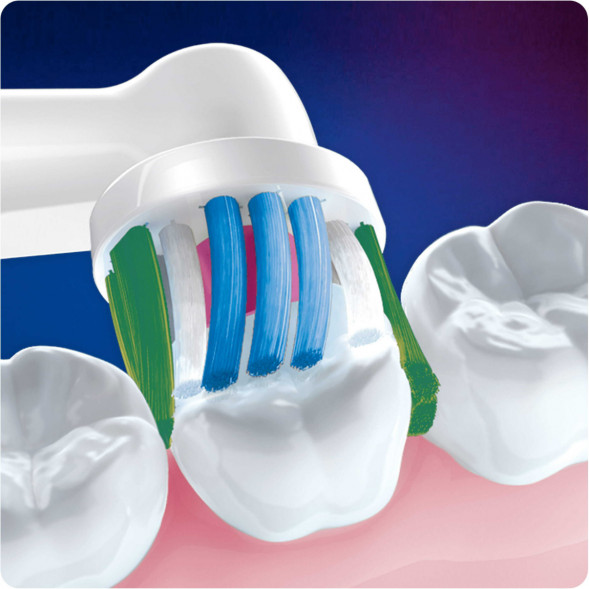 Насадки на зубные щетки Oral-B 3D White, 4 шт. в Мытище
