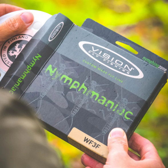 Рыболовная леска Vision Nymphmaniac fly line WF3F, VNY3F 12m/39ft в Мытище