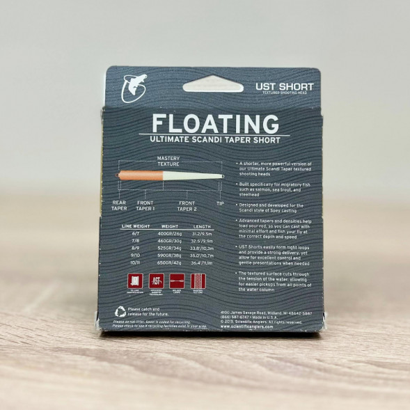 Рыболовная леска Scientific Anglers UST Short St-8/9-f Floating 124997 в Мытище