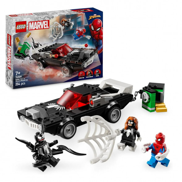 Конструктор LEGO Super Heroes 76309 Человек-паук против Венома в Мытище