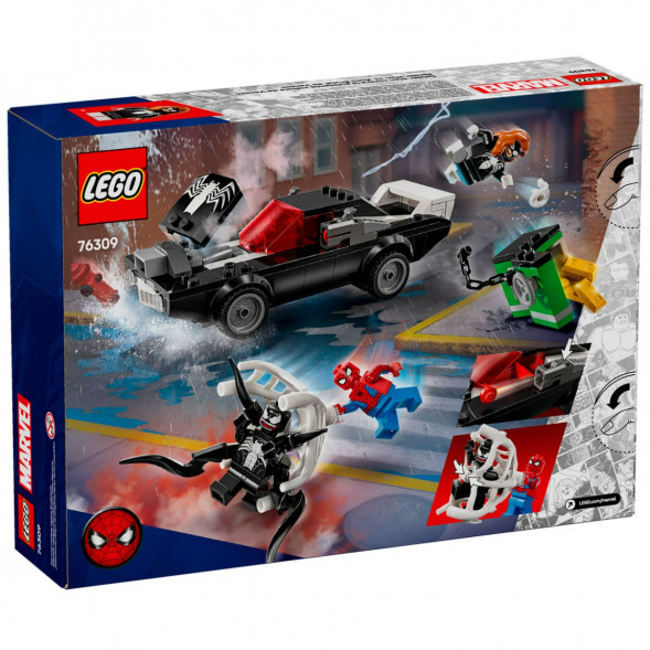 Конструктор LEGO Super Heroes 76309 Человек-паук против Венома в Мытище