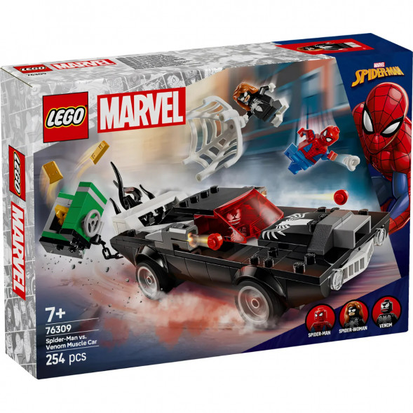 Конструктор LEGO Super Heroes 76309 Человек-паук против Венома в Мытище
