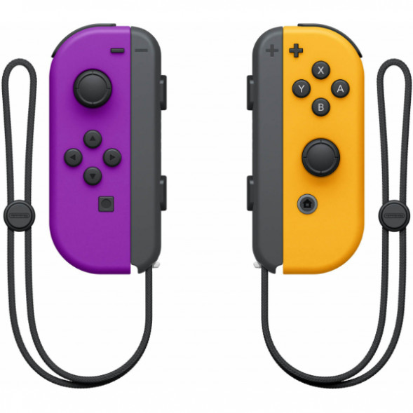Геймпад Nintendo Switch Joy-Con controllers Duo, фиолетовый/оранжевый в Мытище