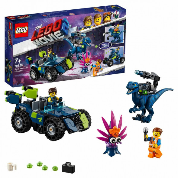 Конструктор LEGO Movie 70826 Рэкстремальный внедорожник Рэкса в Мытище